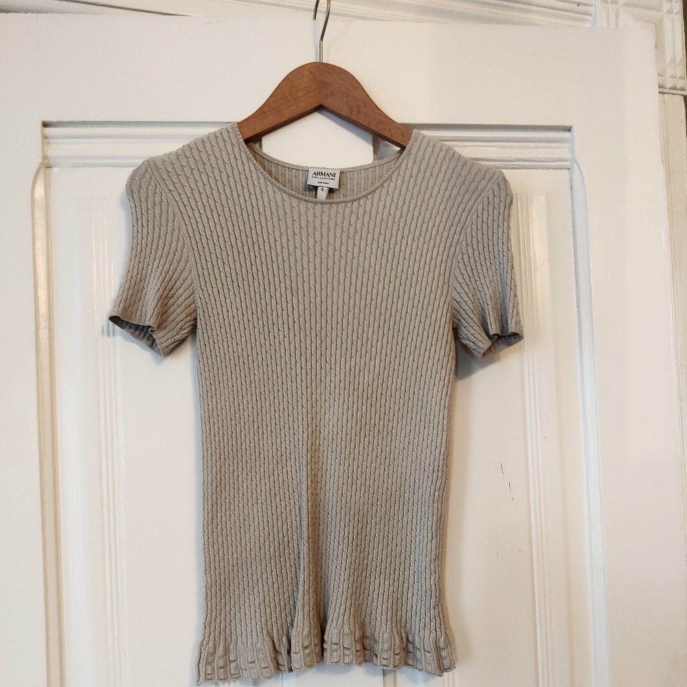 Armani knit top